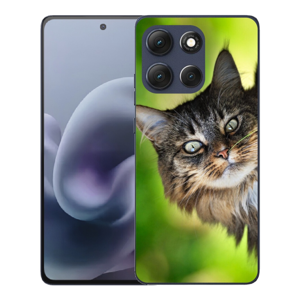 Gelový kryt mmCase na Motorola Moto G86 5G - kočka 3