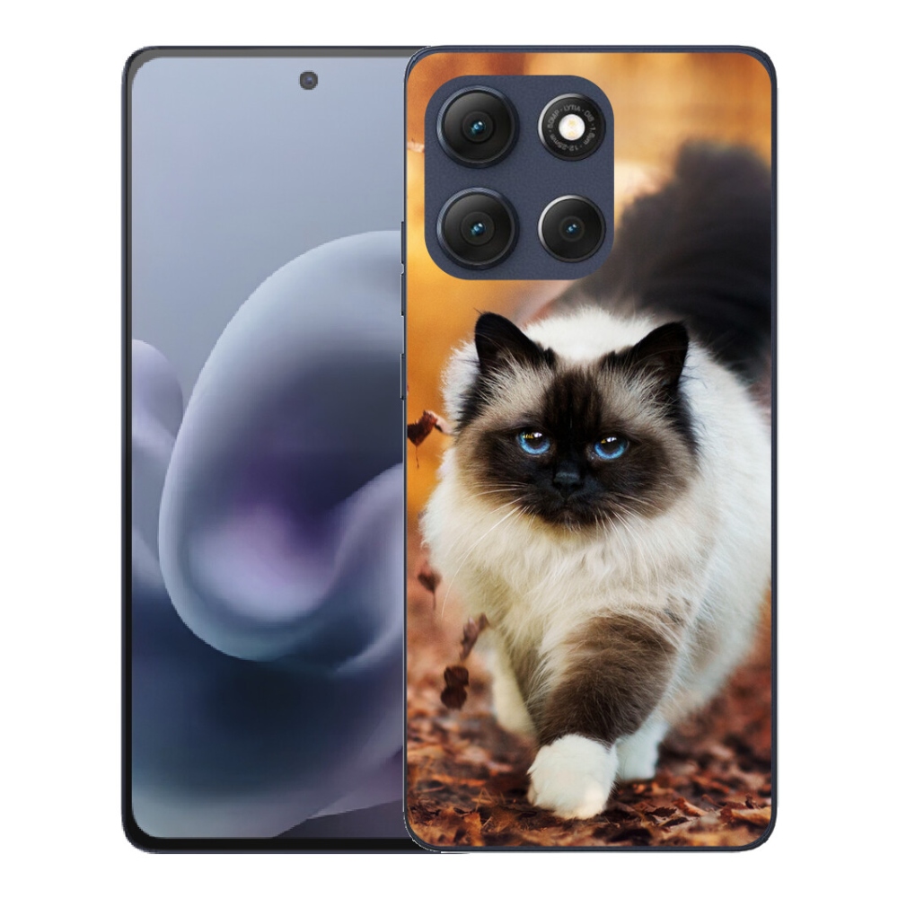 Gelový kryt mmCase na Motorola Moto G86 5G - kočka