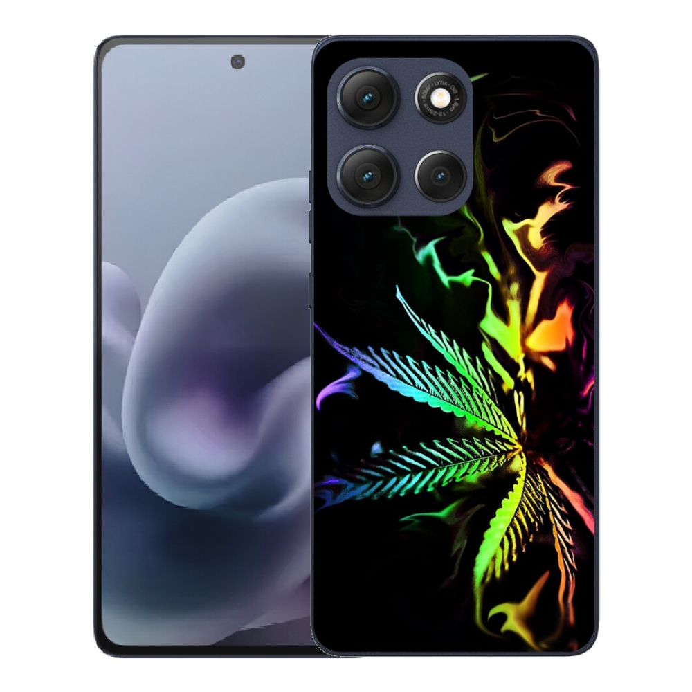 Gelový kryt mmCase na Motorola Moto G86 5G - konopí 2