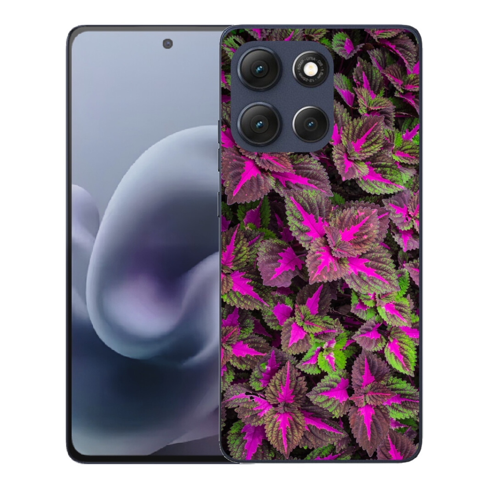 Gelový kryt mmCase na Motorola Moto G86 5G - květiny 10