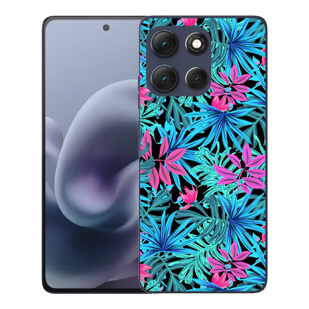 Gelový kryt mmCase na Motorola Moto G86 5G - květiny 3