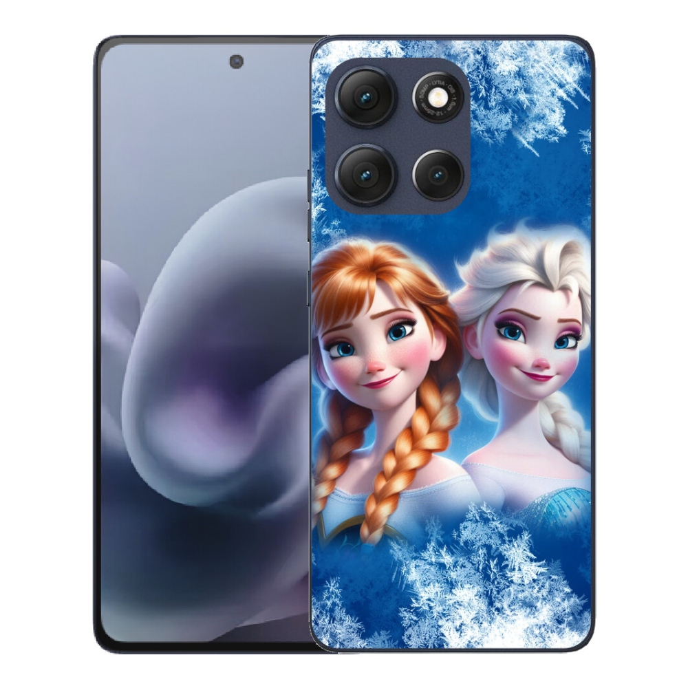 Gelový kryt mmCase na Motorola Moto G86 5G - ledové království 2