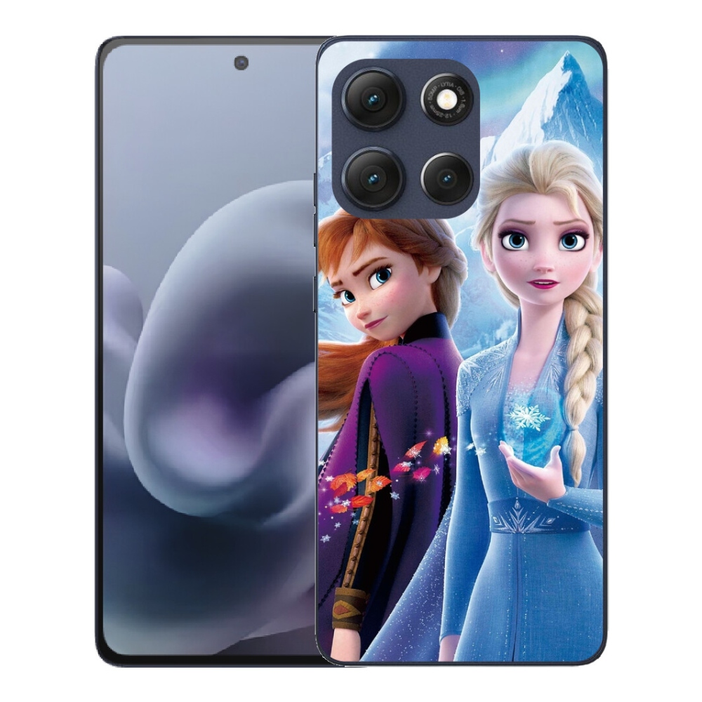 Gelový kryt mmCase na Motorola Moto G86 5G - ledové království 3