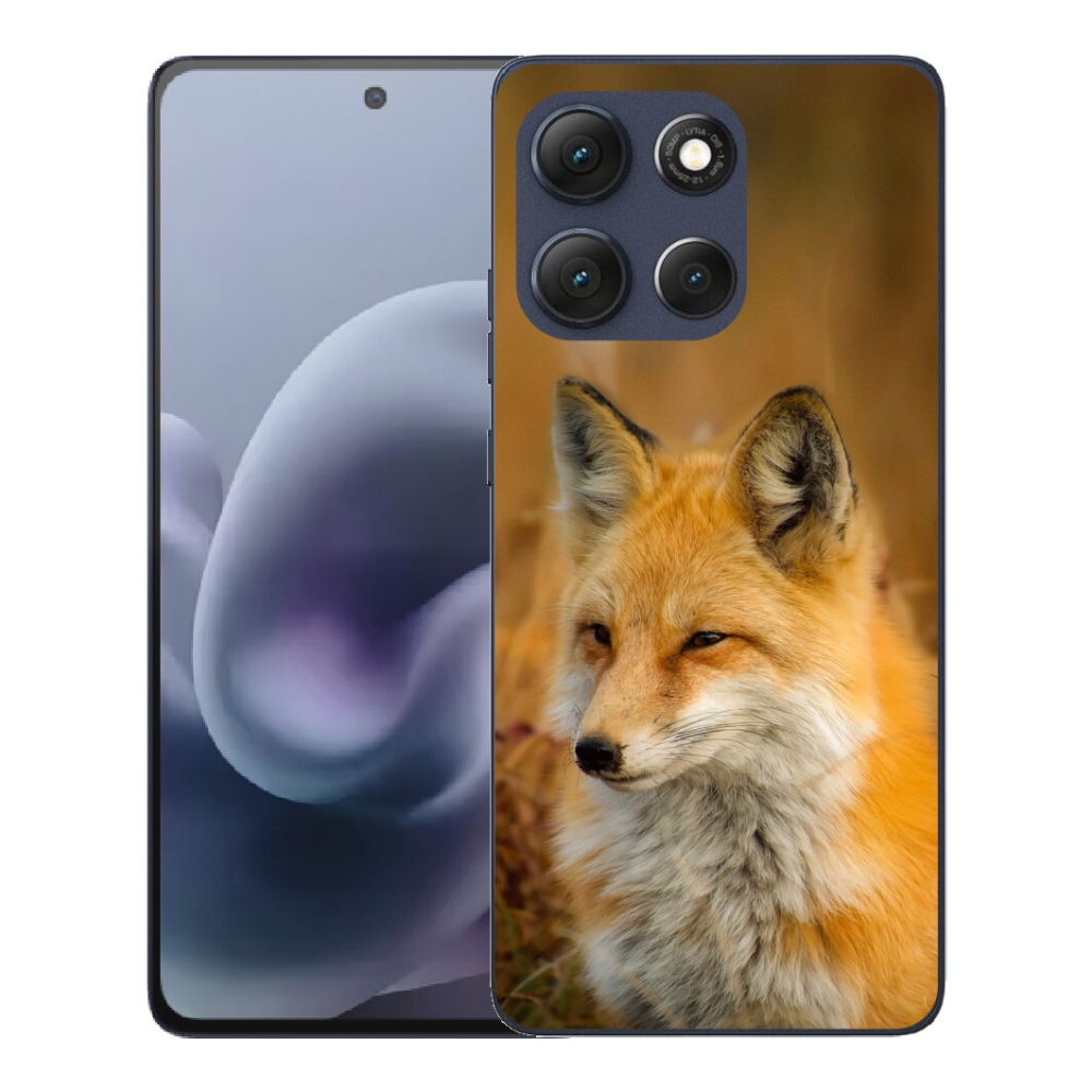 Gelový kryt mmCase na Motorola Moto G86 5G - liška