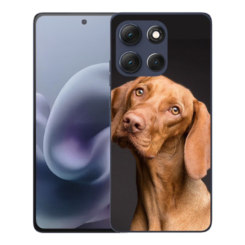 Gelový kryt mmCase na Motorola Moto G86 5G - maďarský ohař