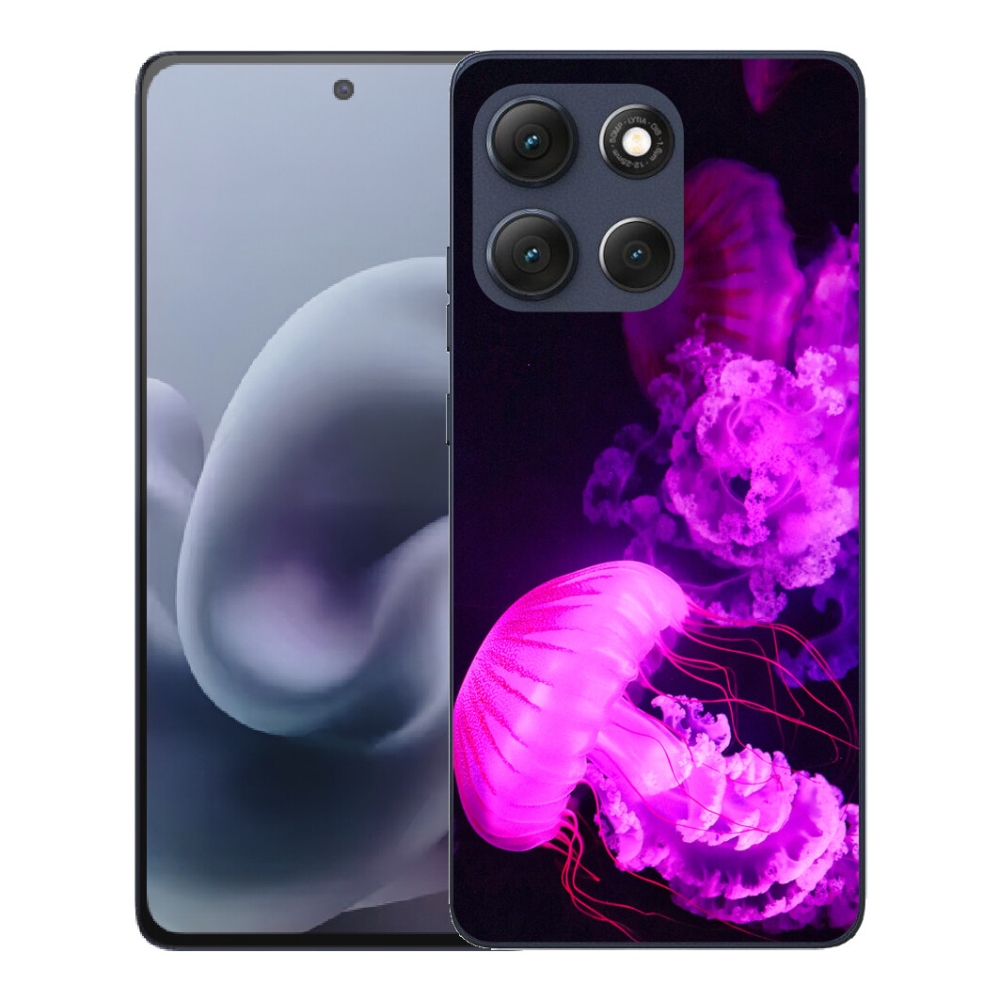 Gelový kryt mmCase na Motorola Moto G86 5G - medúza 1