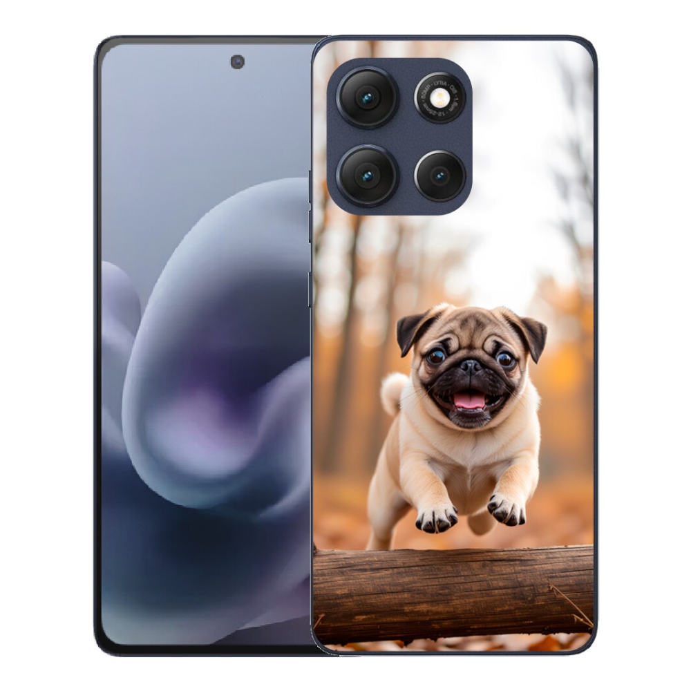 Gelový kryt mmCase na Motorola Moto G86 5G - mops 2