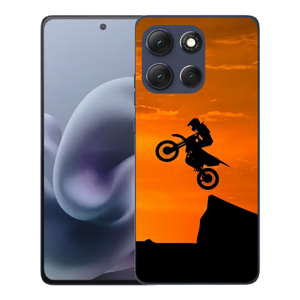 Gelový kryt mmCase na Motorola Moto G86 5G - motocross