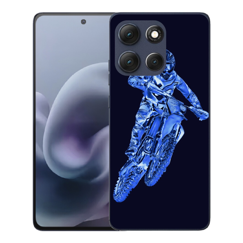 Gelový kryt mmCase na Motorola Moto G86 5G - motocross 1