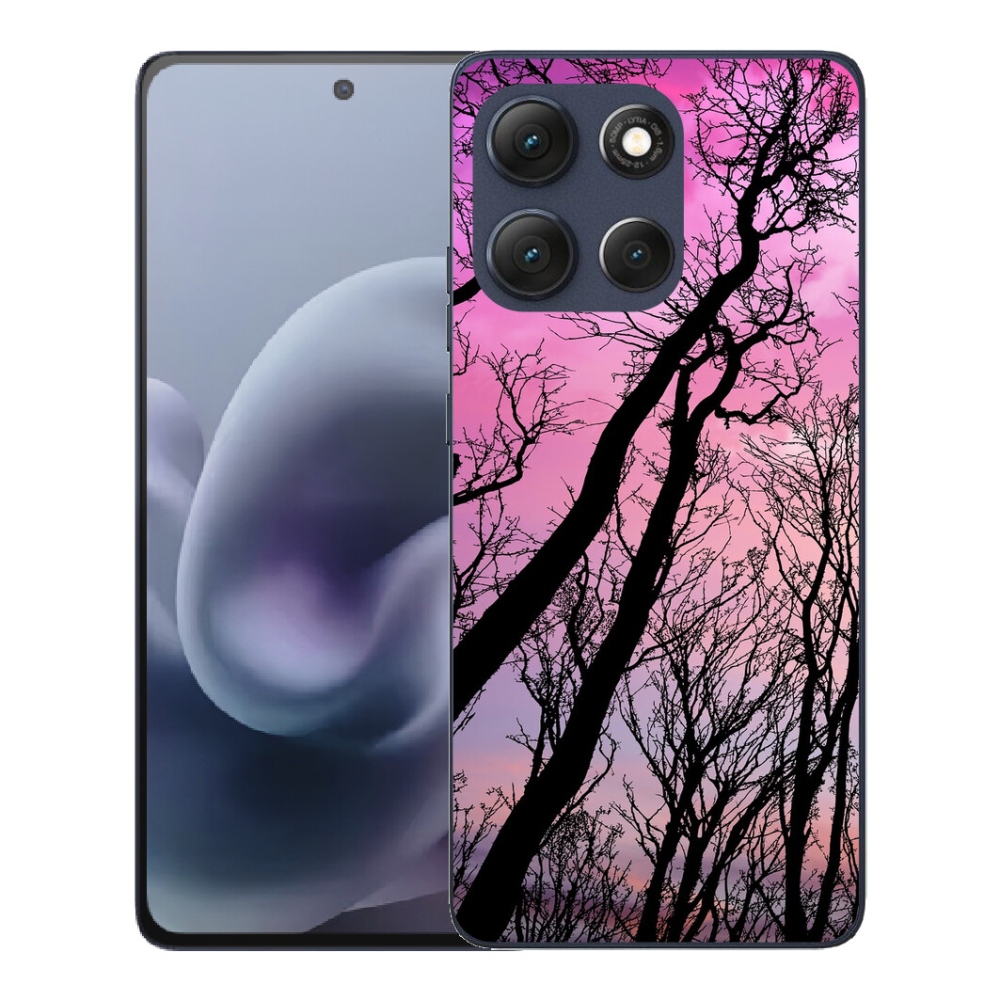 Gelový kryt mmCase na Motorola Moto G86 5G - opadané stromy