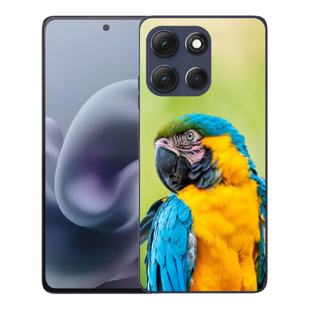 Gelový kryt mmCase na Motorola Moto G86 5G - papoušek ara 2