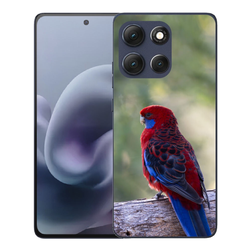 Gelový kryt mmCase na Motorola Moto G86 5G - papoušek rosela