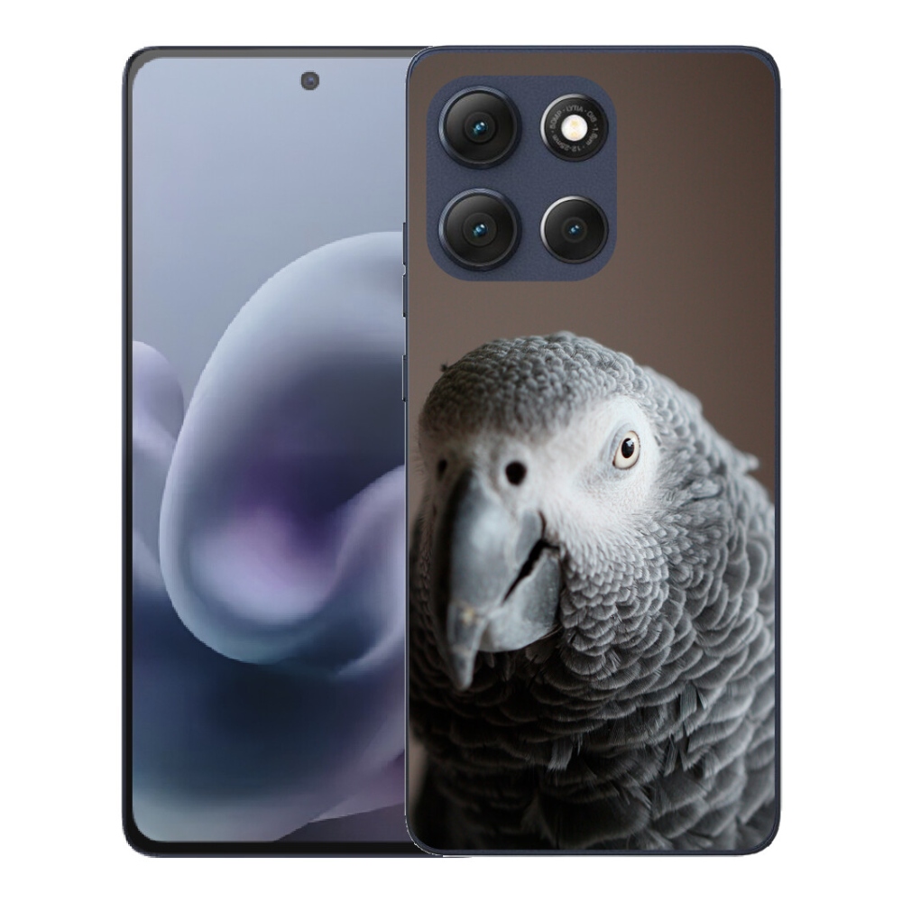 Gelový kryt mmCase na Motorola Moto G86 5G - papoušek žako 2
