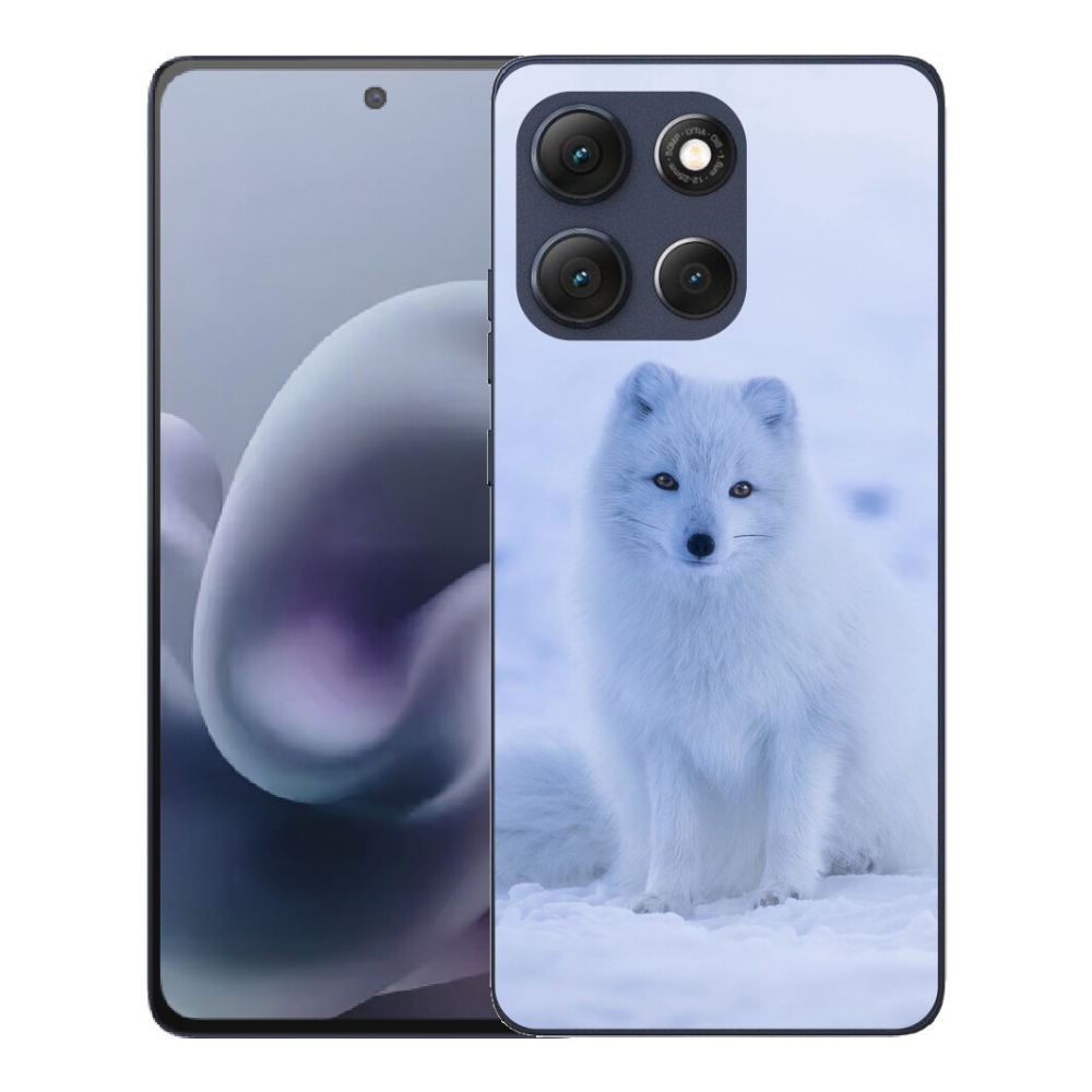 Gelový kryt mmCase na Motorola Moto G86 5G - polární liška