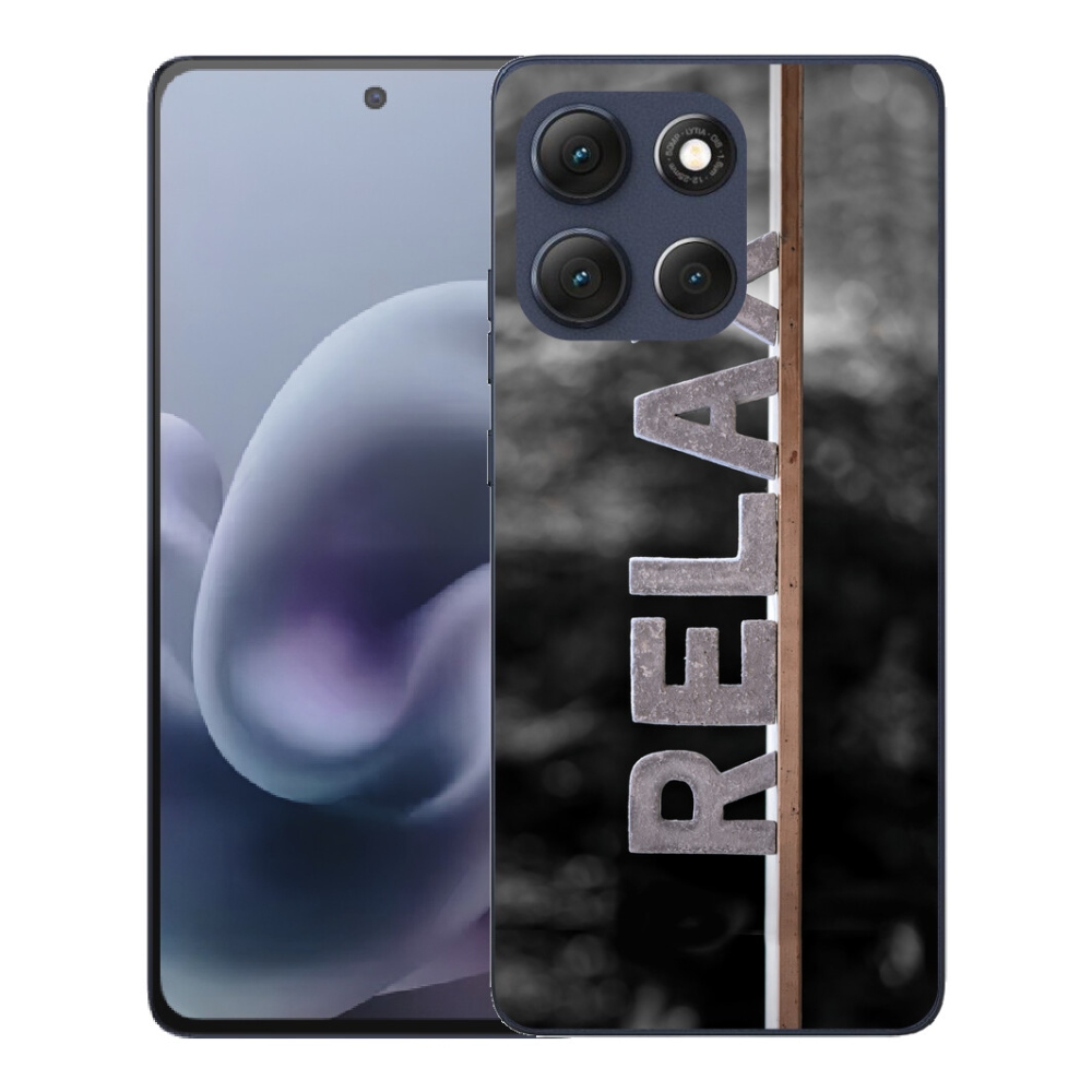 Gelový kryt mmCase na Motorola Moto G86 5G - relax 1