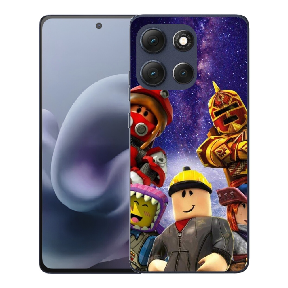 Gelový kryt mmCase na Motorola Moto G86 5G - roblox 3