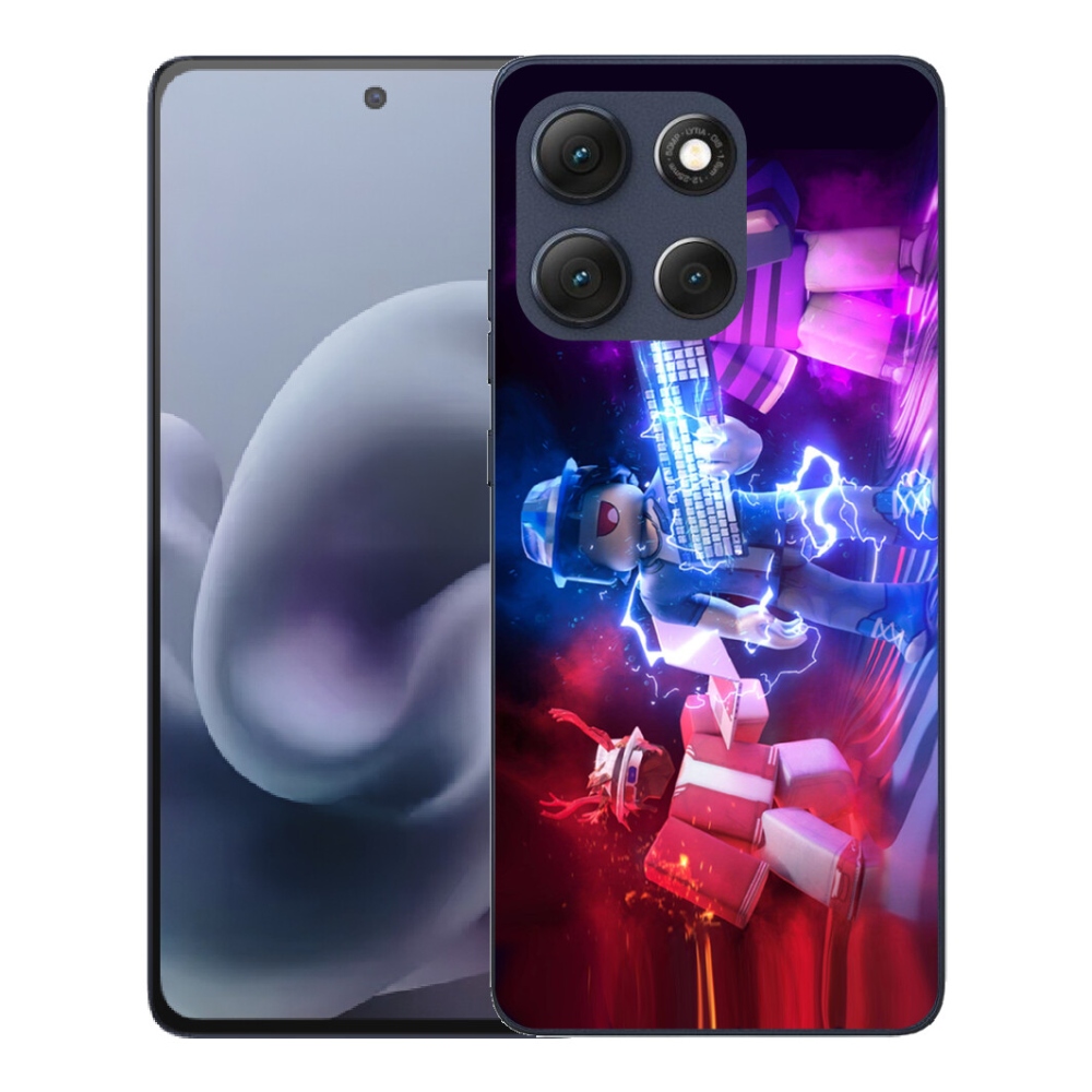 Gelový kryt mmCase na Motorola Moto G86 5G - roblox