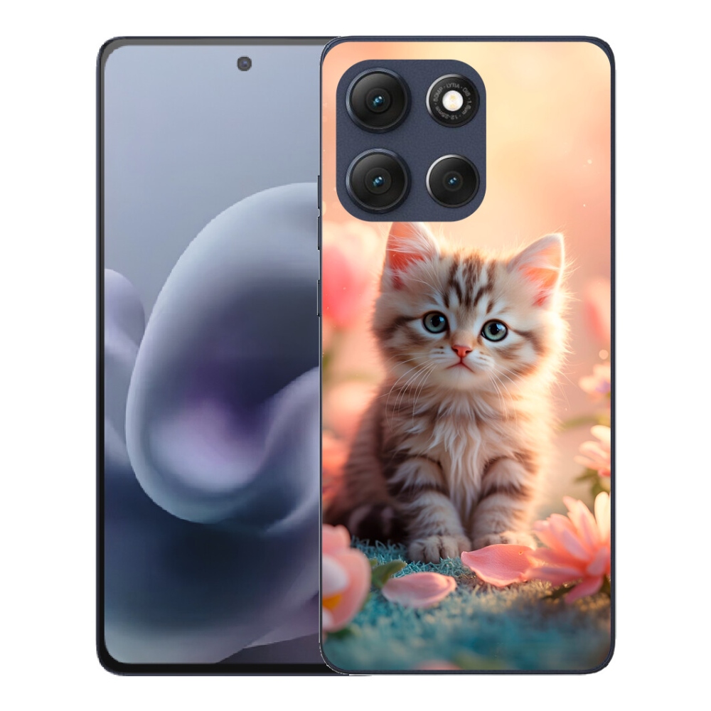 Gelový kryt mmCase na Motorola Moto G86 5G - roztomilé kotě 8
