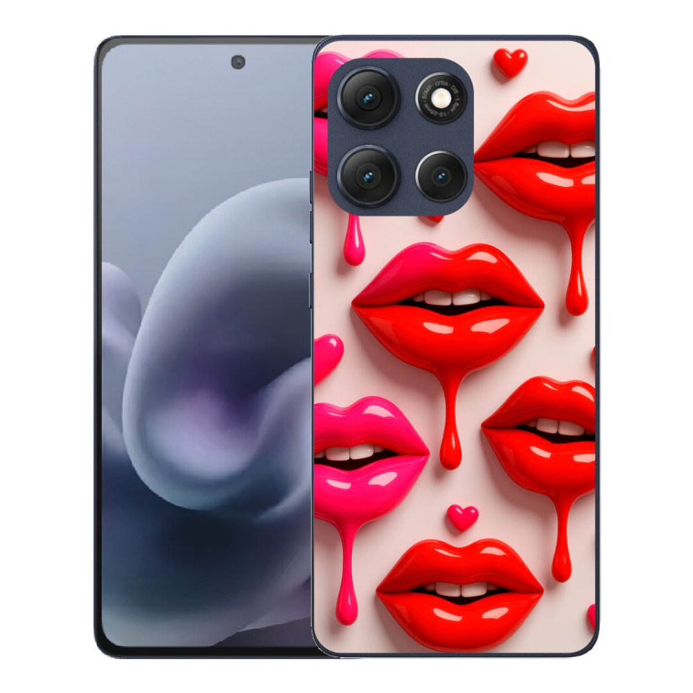 Gelový kryt mmCase na Motorola Moto G86 5G - rty 2