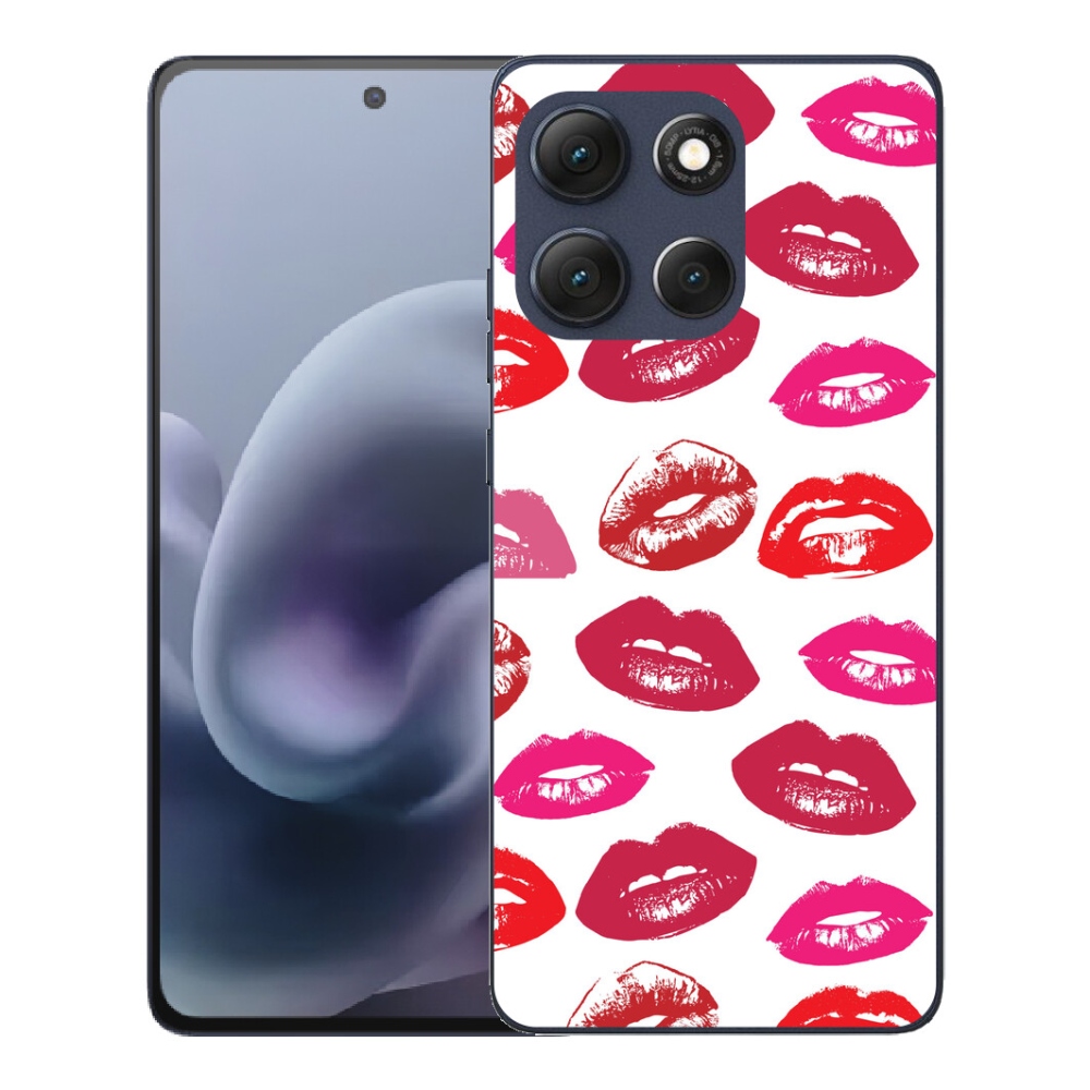 Gelový kryt mmCase na Motorola Moto G86 5G - rty