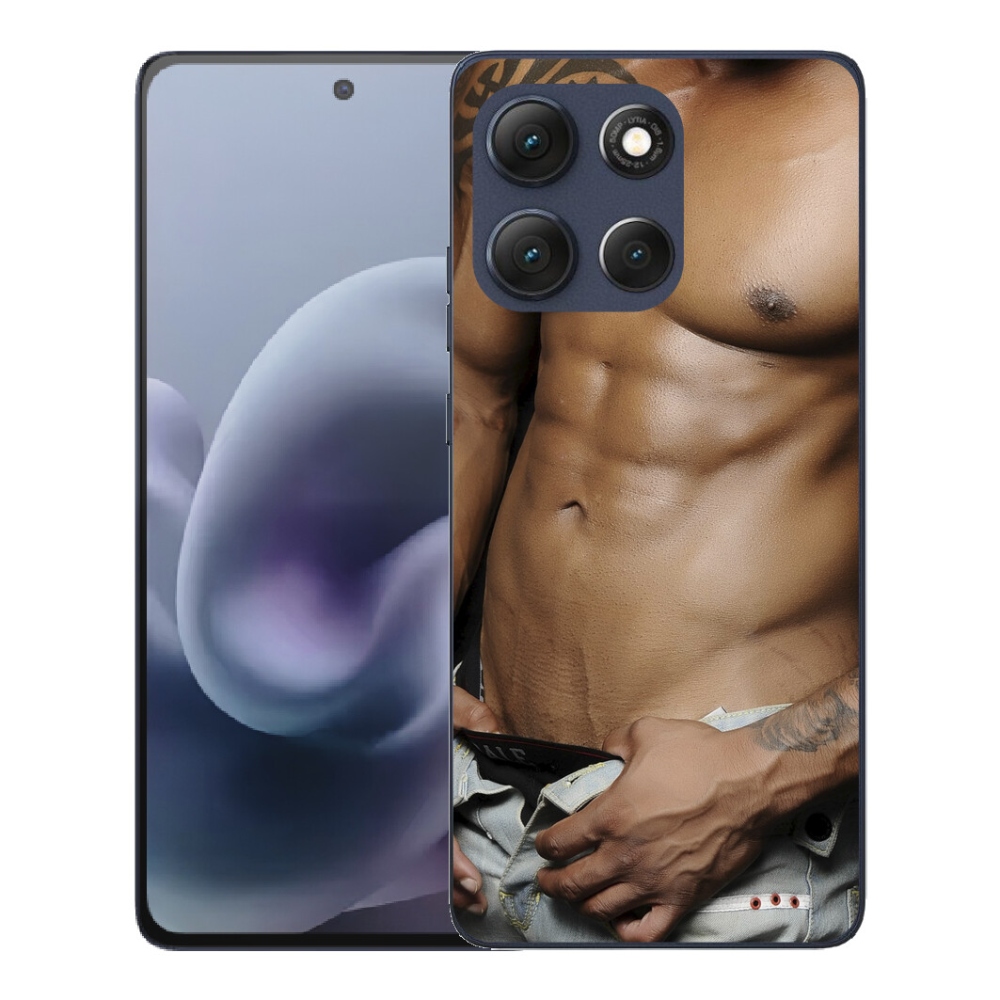 Gelový kryt mmCase na Motorola Moto G86 5G - sexy muž