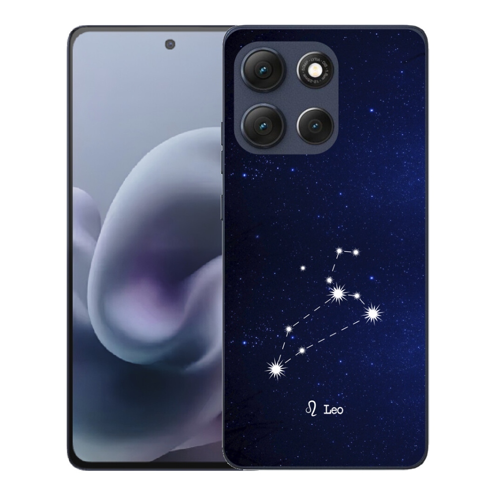 Gelový kryt mmCase na Motorola Moto G86 5G - souhvězdí Lva