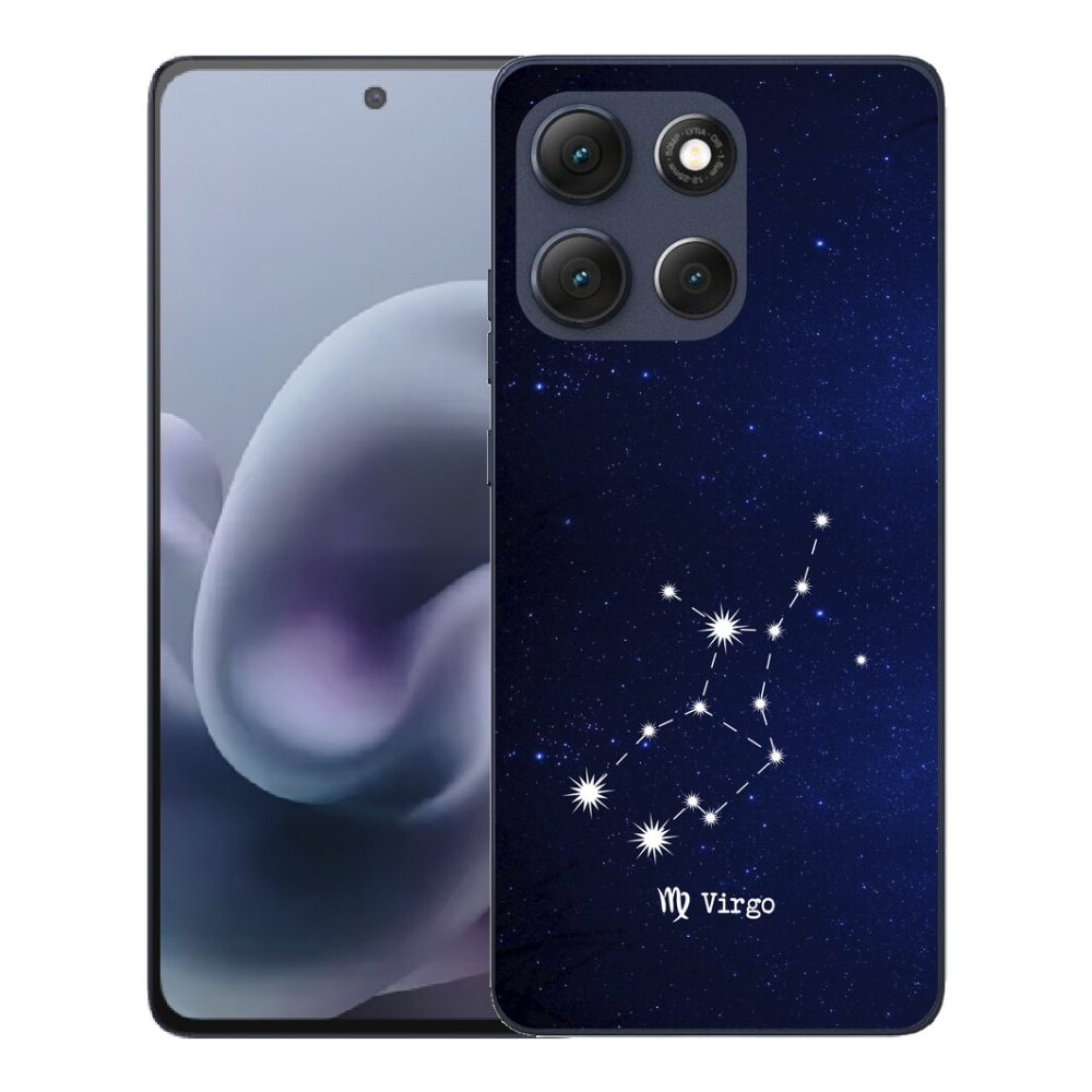 Gelový kryt mmCase na Motorola Moto G86 5G - souhvězdí Panny