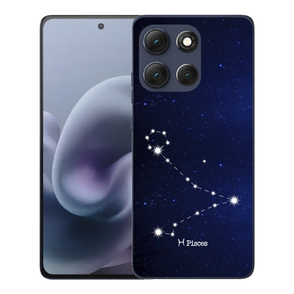 Gelový kryt mmCase na Motorola Moto G86 5G - souhvězdí Ryby