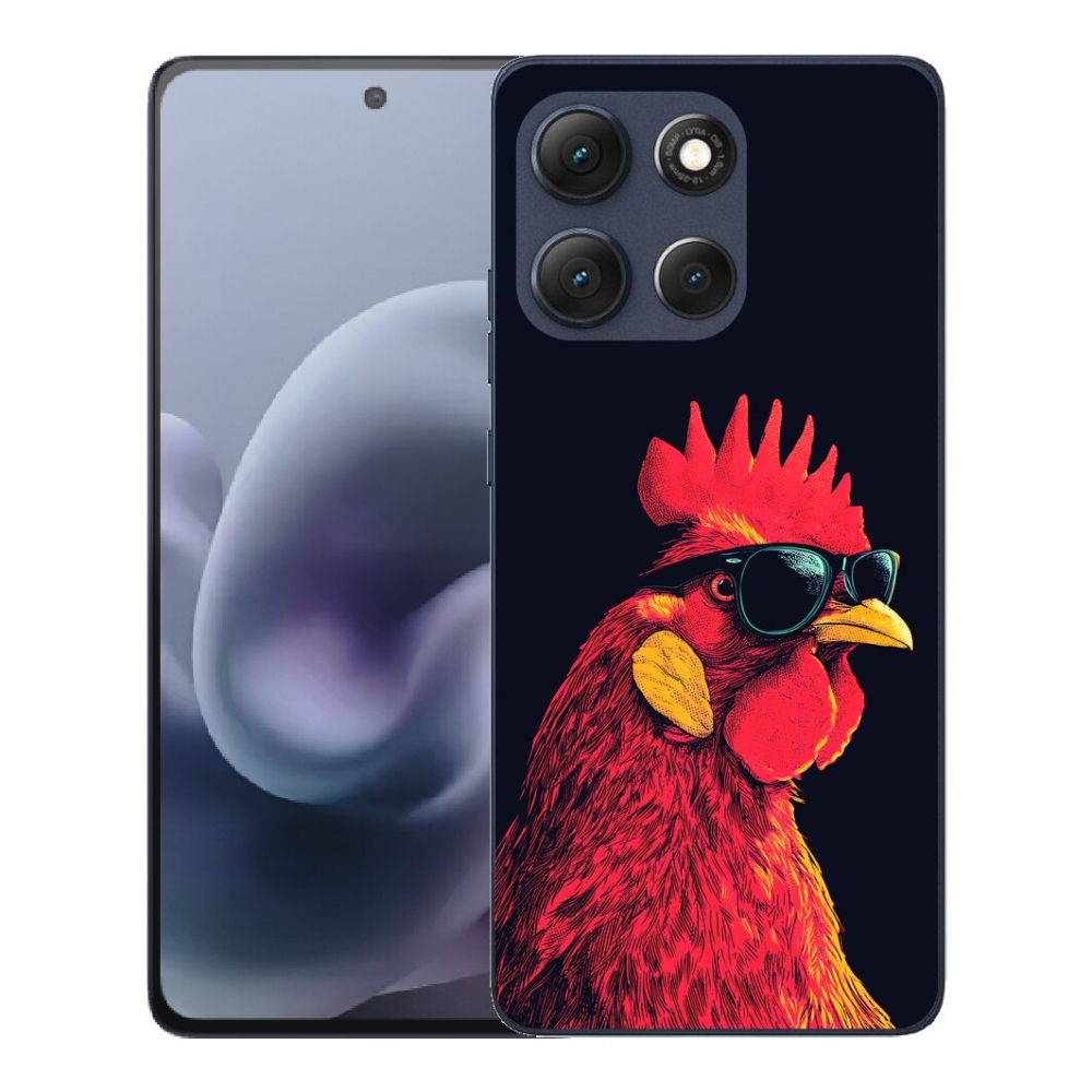 Gelový kryt mmCase na Motorola Moto G86 5G - stylový kohout