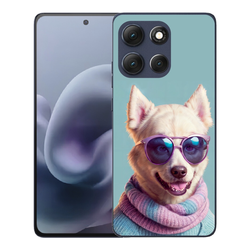 Gelový kryt mmCase na Motorola Moto G86 5G - stylový německý špic