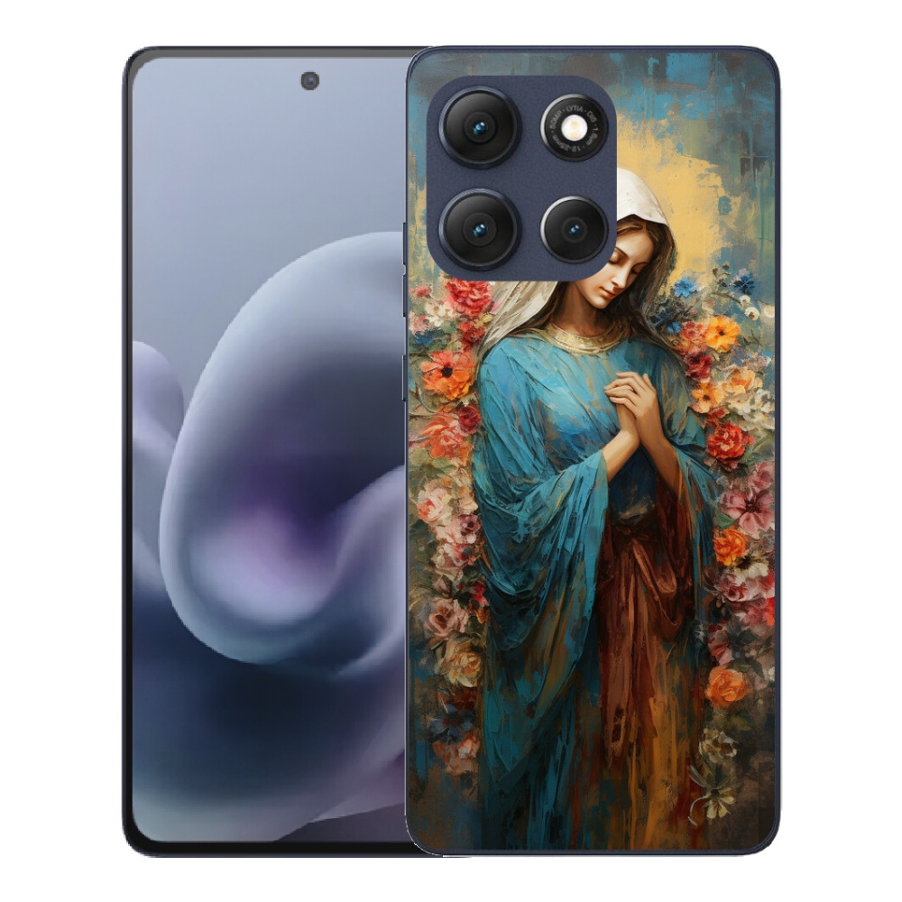 Gelový kryt mmCase na Motorola Moto G86 5G - svatá žena