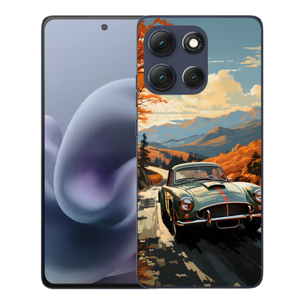 Gelový kryt mmCase na Motorola Moto G86 5G - veterán 1