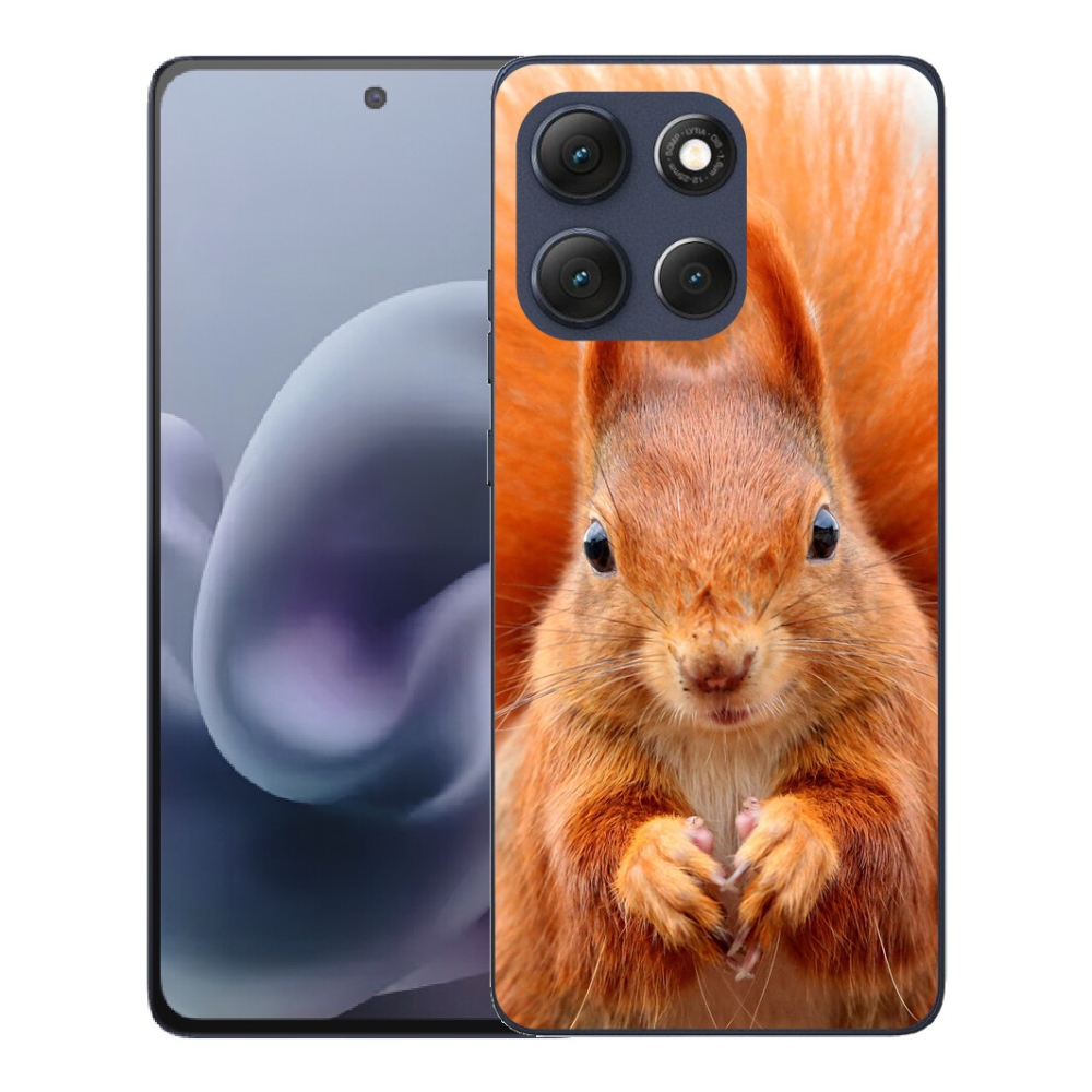 Gelový kryt mmCase na Motorola Moto G86 5G - veverka