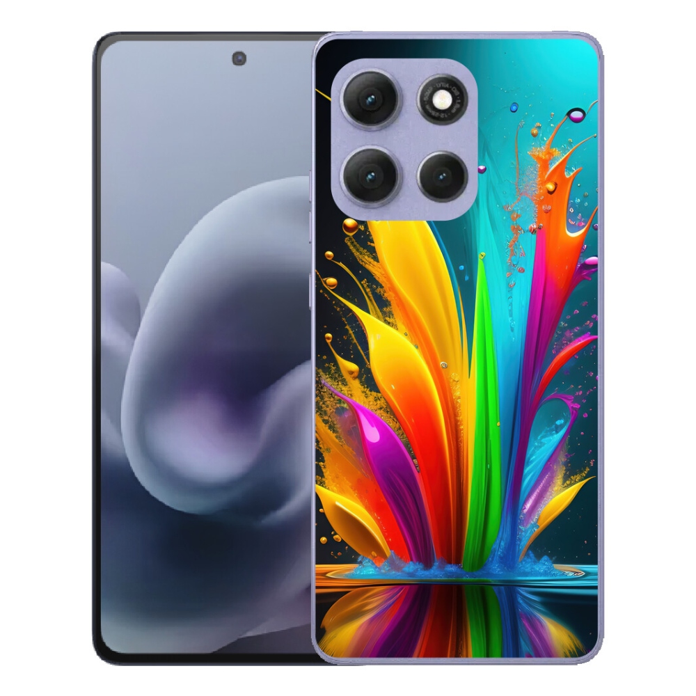 Gelový kryt mmCase na Motorola Moto G86 Power 5G - abstraktní motiv 1