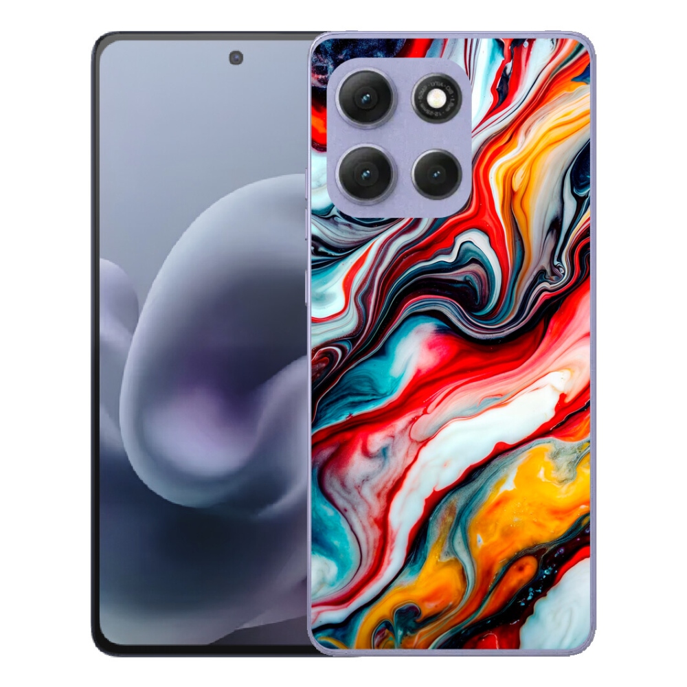 Gelový kryt mmCase na Motorola Moto G86 Power 5G - abstraktní motiv 35