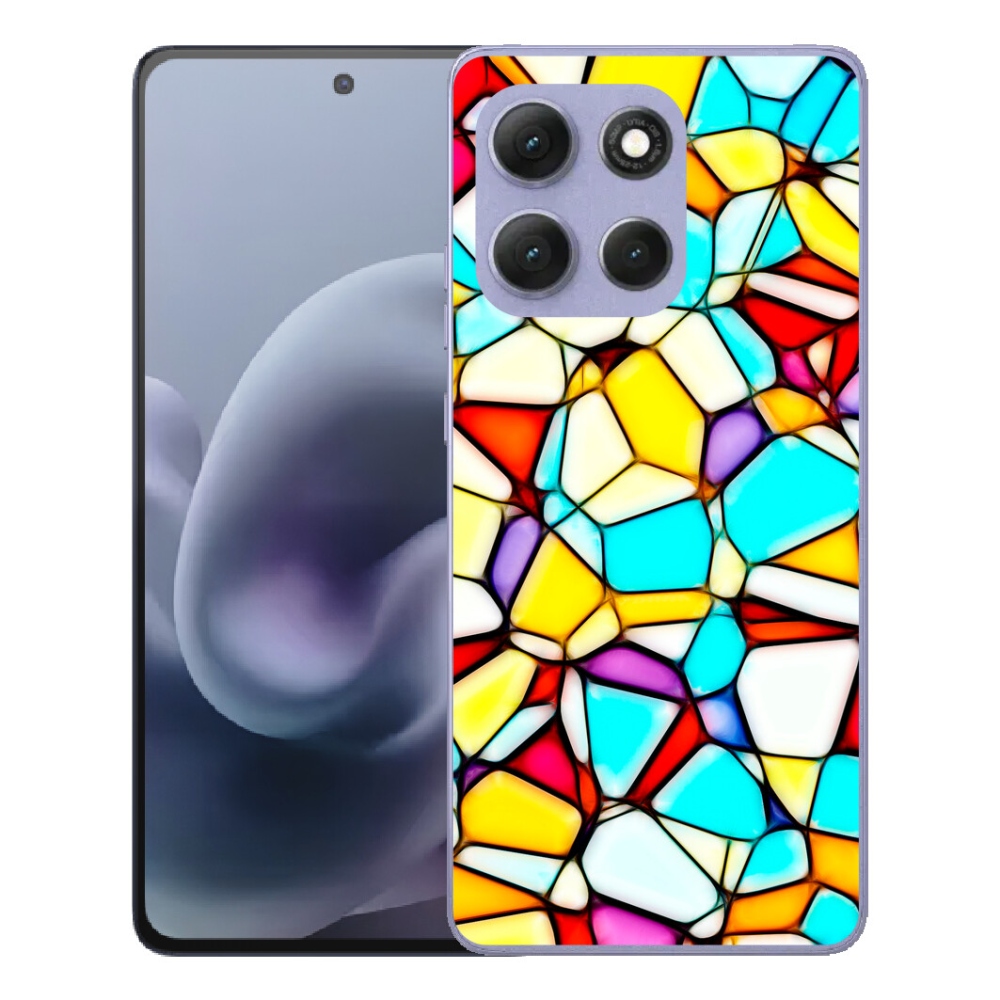 Gelový kryt mmCase na Motorola Moto G86 Power 5G - abstraktní motiv 40
