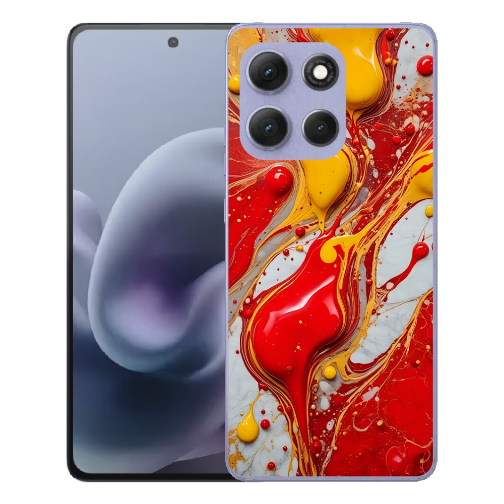 Gelový kryt mmCase na Motorola Moto G86 Power 5G - abstraktní motiv 42