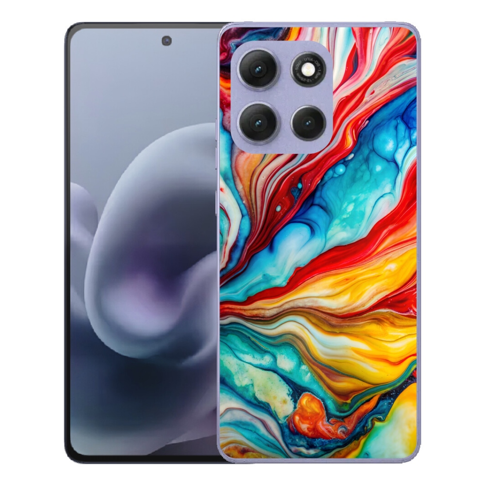 Gelový kryt mmCase na Motorola Moto G86 Power 5G - abstraktní motiv 58