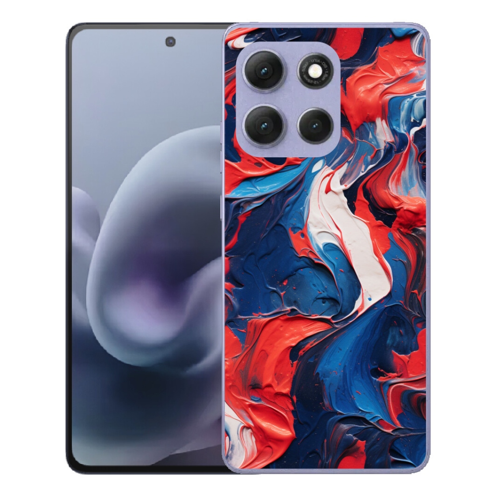 Gelový kryt mmCase na Motorola Moto G86 Power 5G - abstraktní motiv 7
