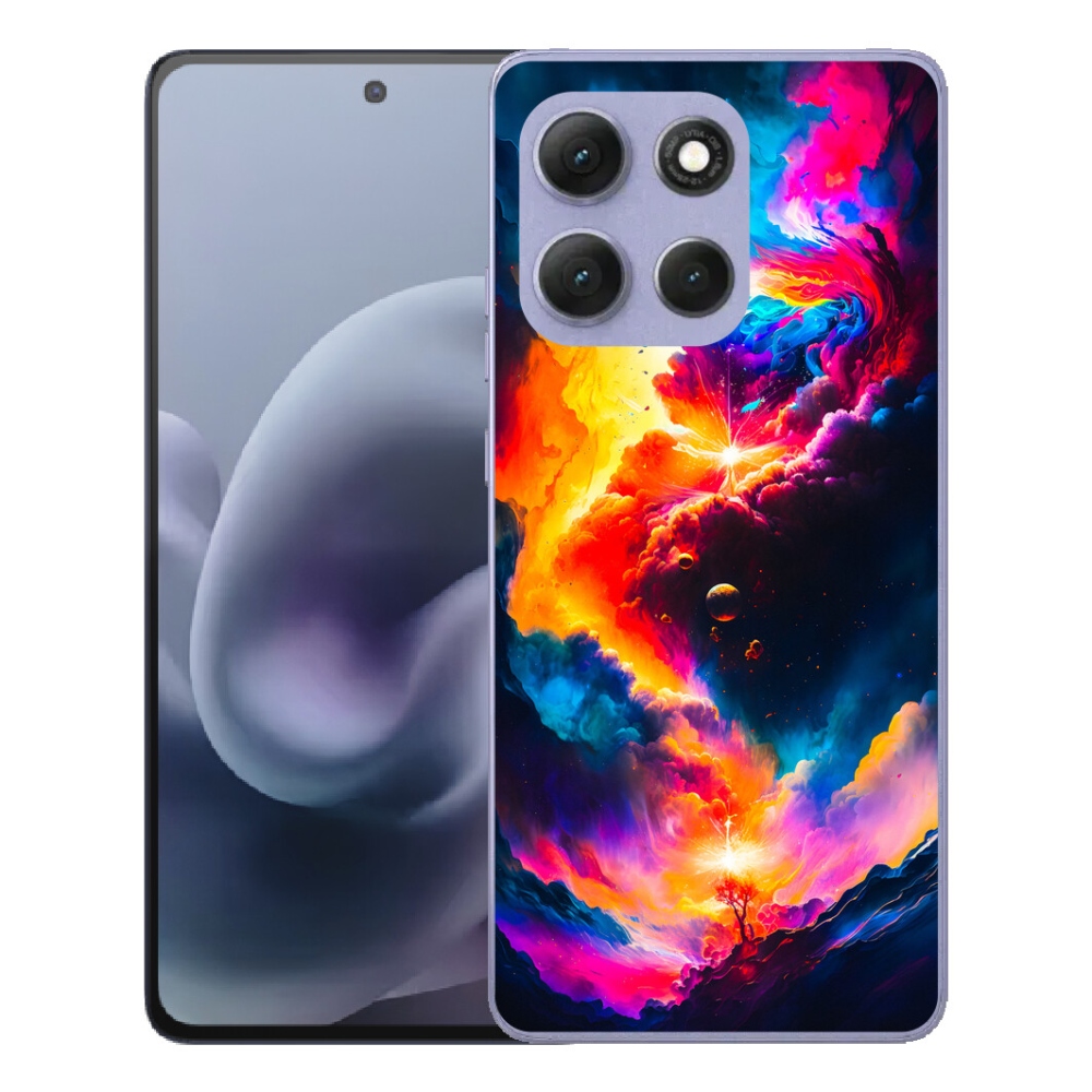 Gelový kryt mmCase na Motorola Moto G86 Power 5G - abstraktní motiv