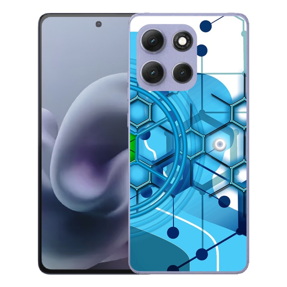 Gelový kryt mmCase na Motorola Moto G86 Power 5G - abstraktní vzor 2