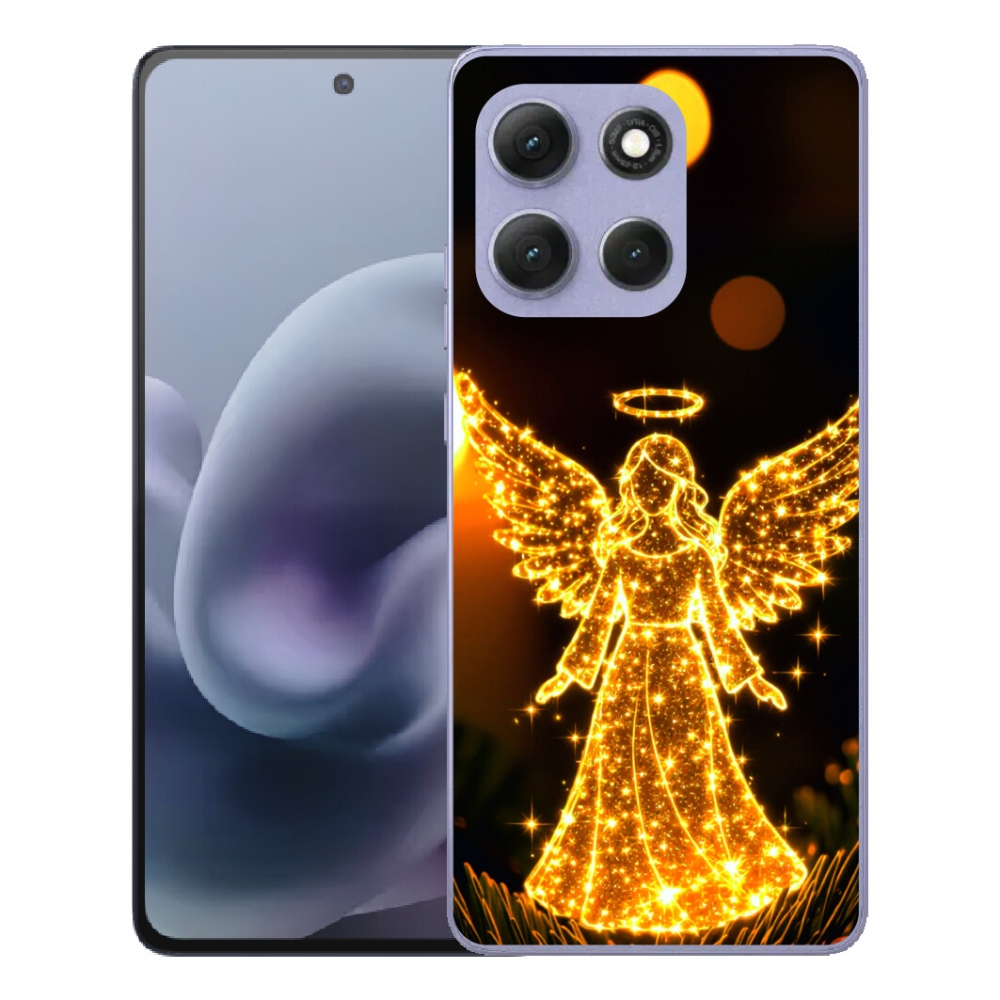 Gelový kryt mmCase na Motorola Moto G86 Power 5G - anděl