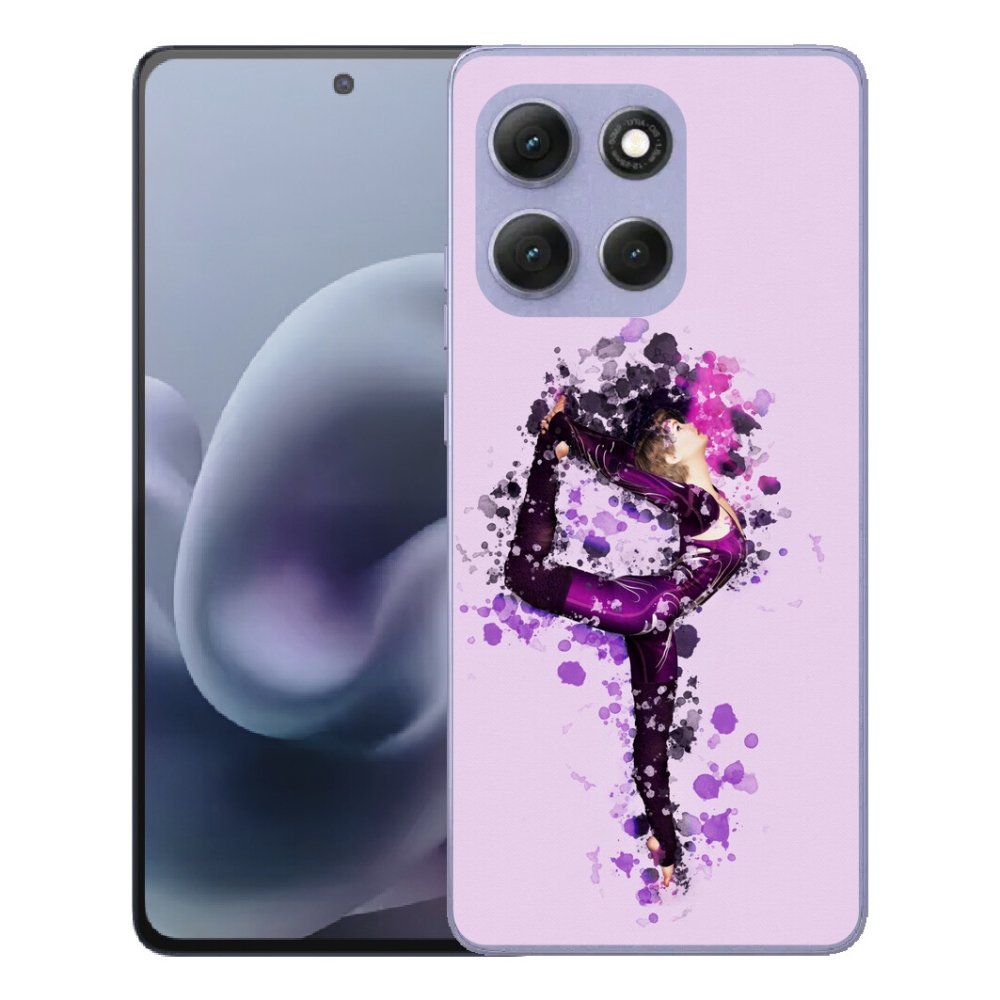 Gelový kryt mmCase na Motorola Moto G86 Power 5G - baletka