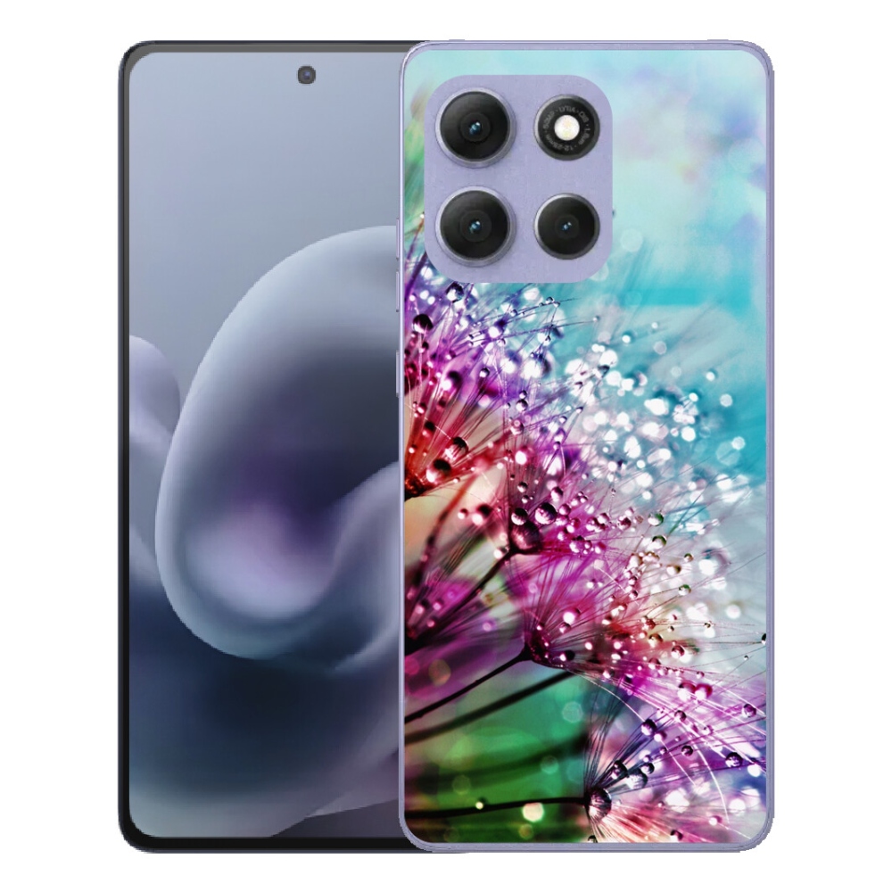 Gelový kryt mmCase na Motorola Moto G86 Power 5G - barevné květy