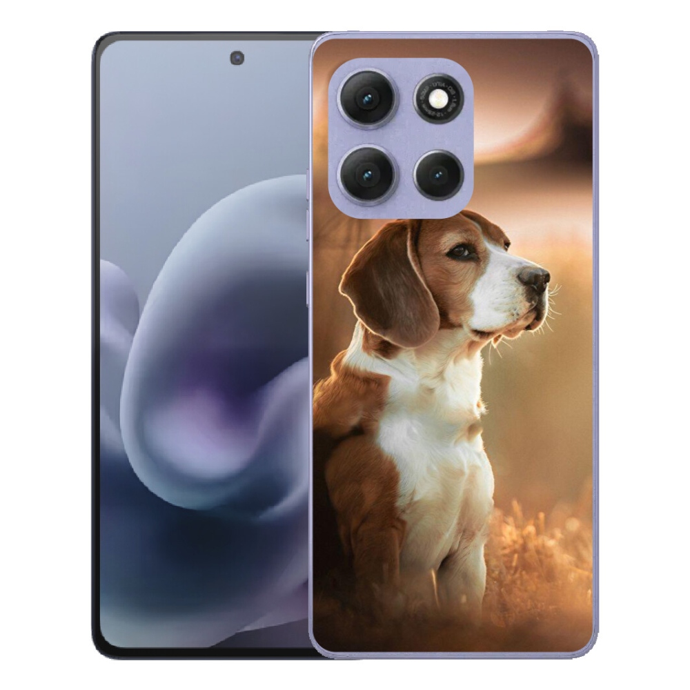 Gelový kryt mmCase na Motorola Moto G86 Power 5G - bígl