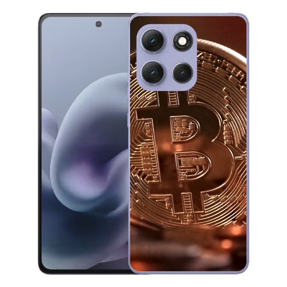 Gelový kryt mmCase na Motorola Moto G86 Power 5G - bitcoin