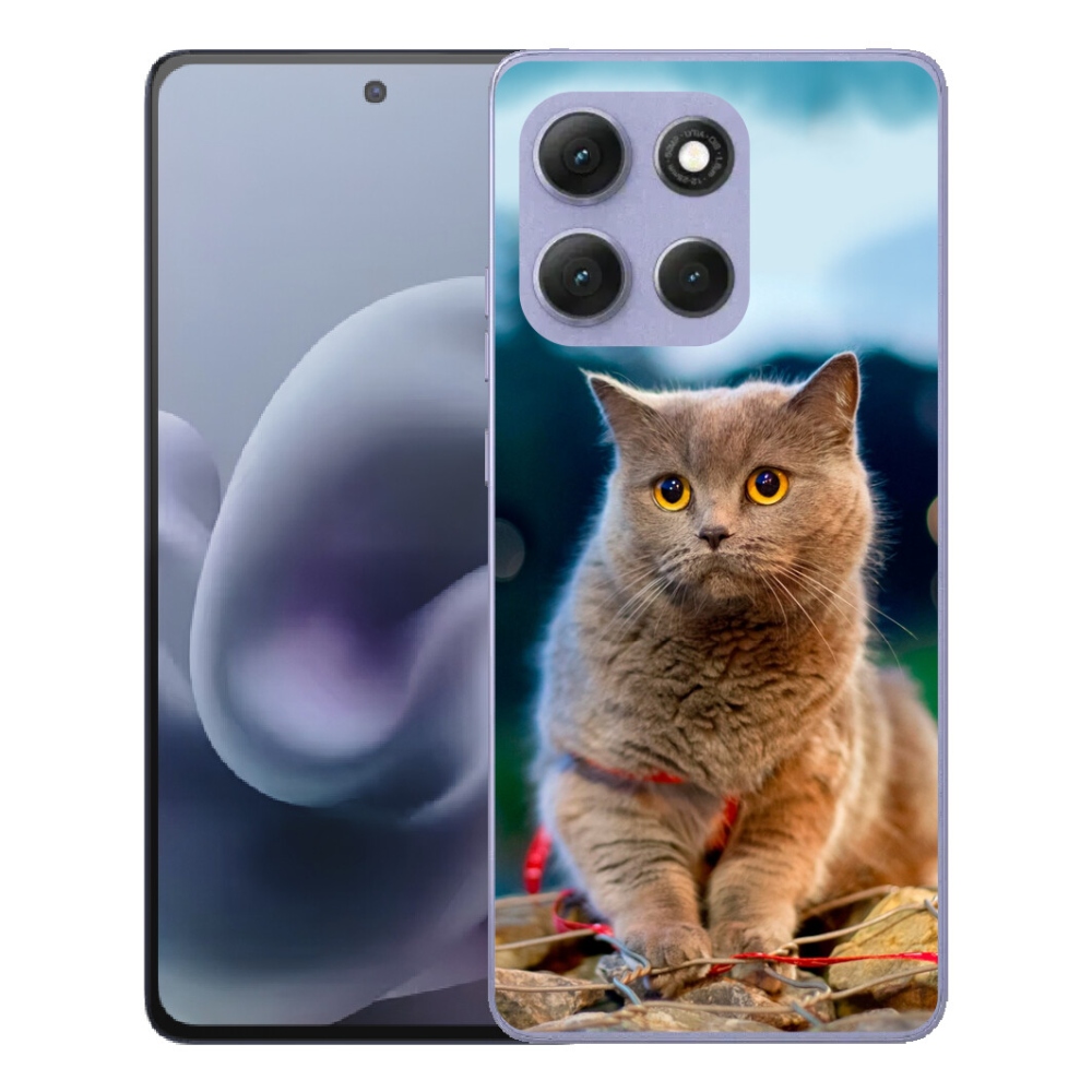 Gelový kryt mmCase na Motorola Moto G86 Power 5G - britská modrá 2