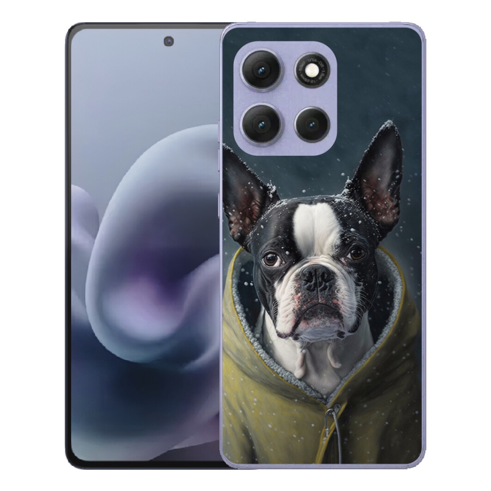 Gelový kryt mmCase na Motorola Moto G86 Power 5G - buldoček