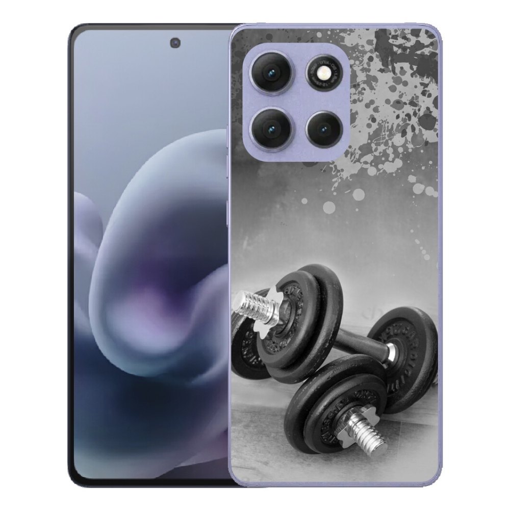 Gelový kryt mmCase na Motorola Moto G86 Power 5G - činky 1