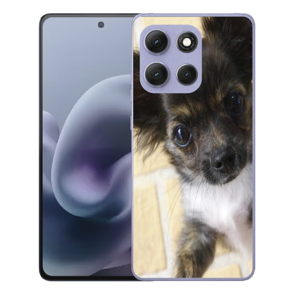 Gelový kryt mmCase na Motorola Moto G86 Power 5G - čivava 2